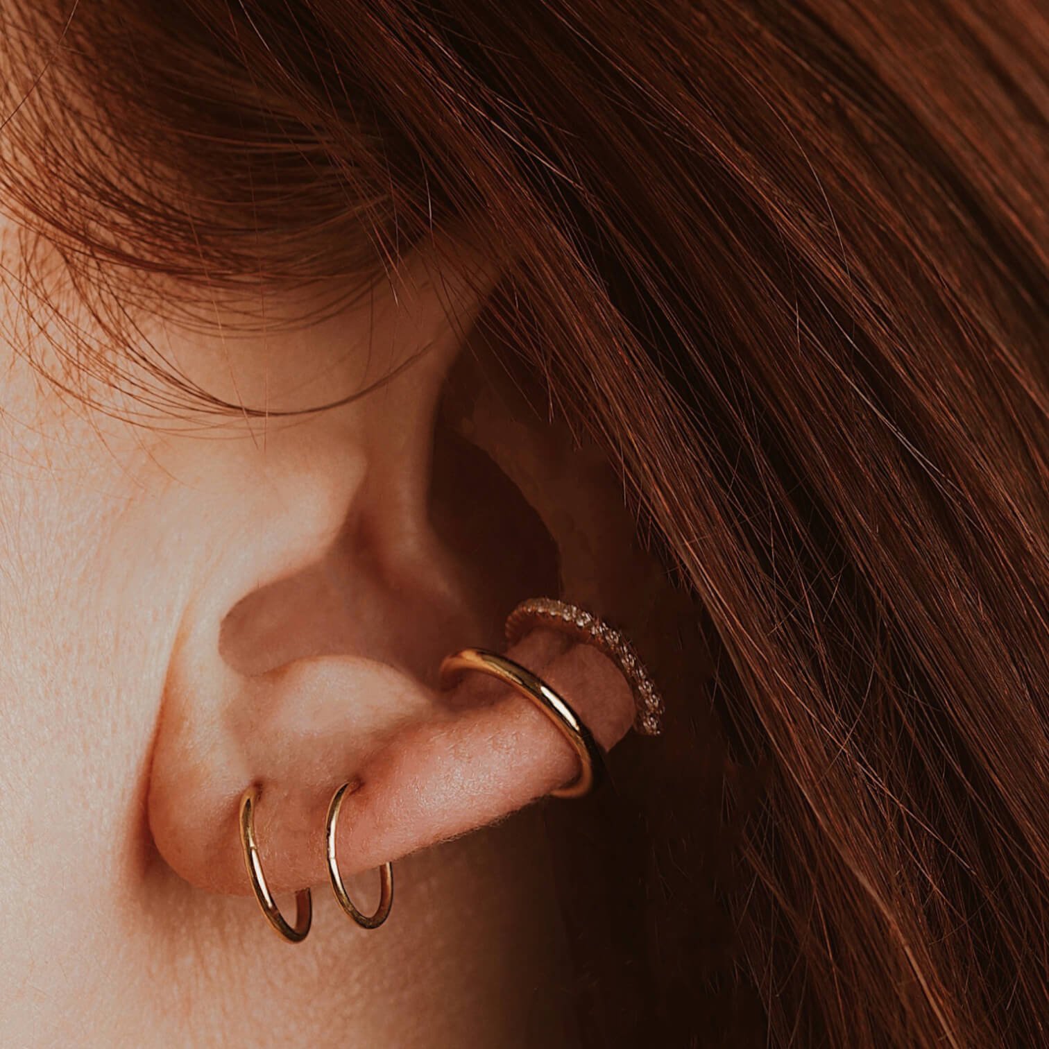 vcmart 16G Nose Rings Hoop Cartilage Earrings-316L Stainless Steel Seamless Septum Ear Helix Piercing Jewelry 18pcs
