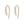 Load image into Gallery viewer, Comet Huggie Earrings in 14K Gold