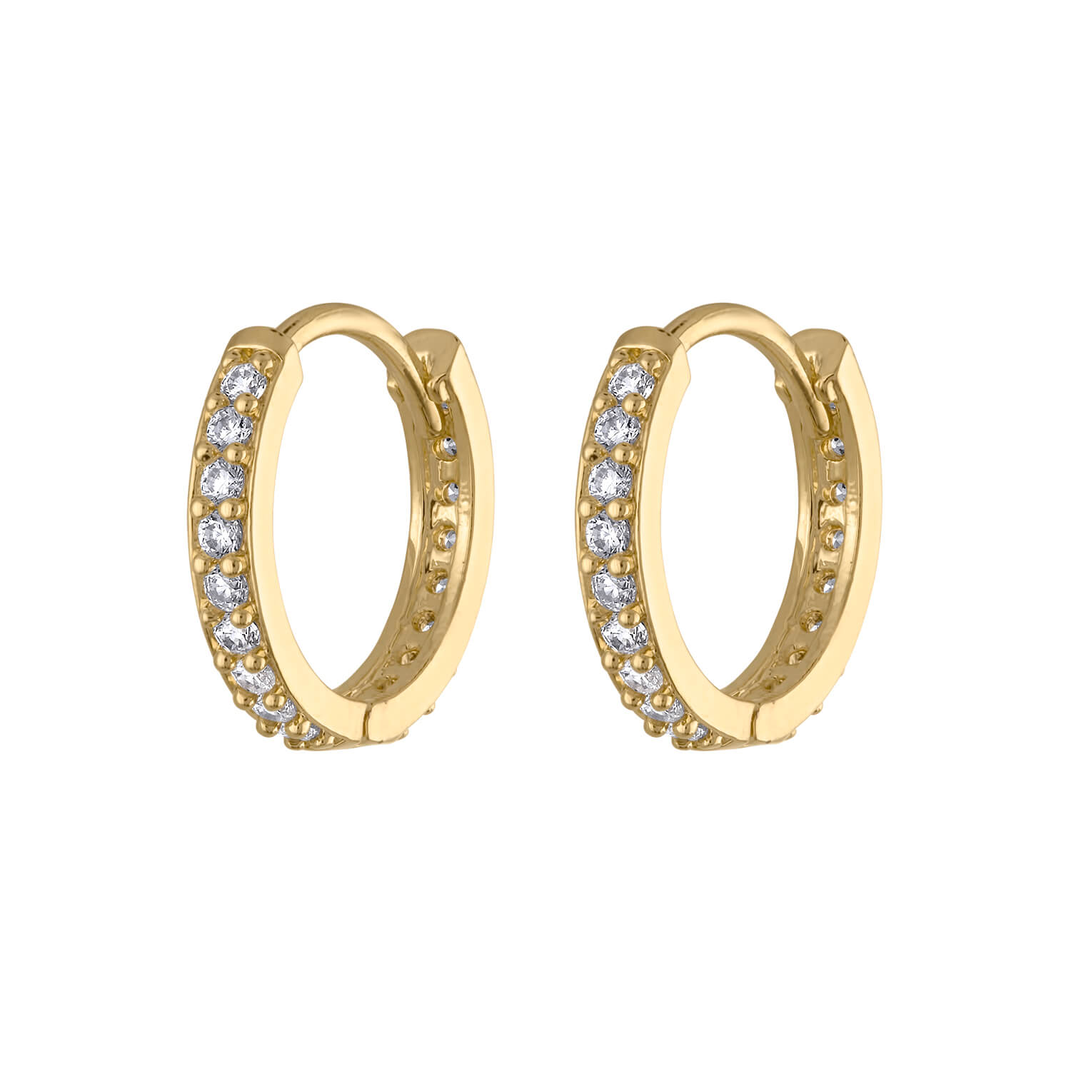 Eternity hoop earrings Clearance