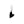 Load image into Gallery viewer, Black Heart Charm in Sterling Silver