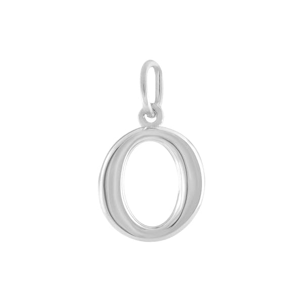 "O" Charm in Sterling Silver