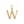 Load image into Gallery viewer, Initial Charm &quot;W&quot; in Gold Vermeil
