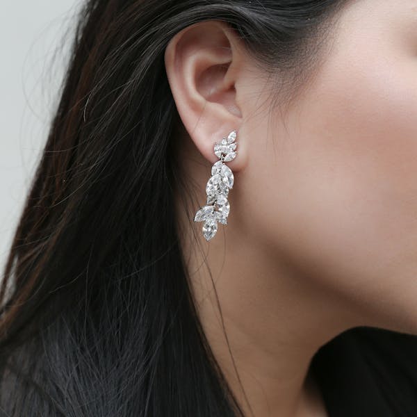 Dalya Earrings on model
