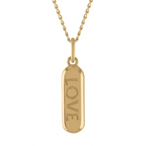 Love Pill Charm Necklace