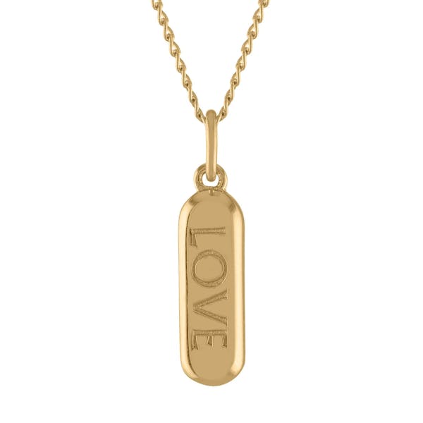 Love Pill Charm Necklace