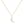 Load image into Gallery viewer, Mini Pave Moon Charm Necklace in Gold Vermeil

