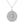 Load image into Gallery viewer, Pave Moon Medallion Necklace in Sterling Silver
